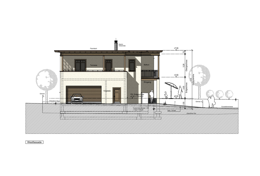 8. BG-GR_FA Januar 2009 _ Westfassade