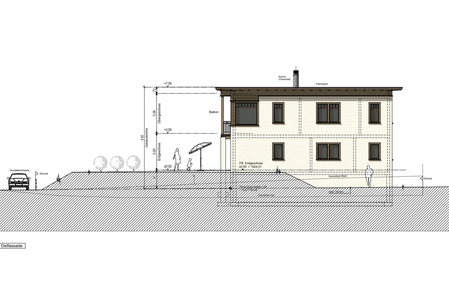 6. BG-GR_FA Januar 2009 _ Ostfassade